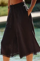Celandine Gauze Culotte Pants