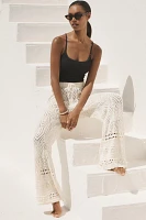 By Anthropologie Crochet Pants