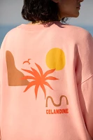 Daniella Manini x Celandine Graphic Crew-Neck Sweatshirt