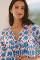 Ro's Garden Seychelles Short-Sleeve Mini Dress