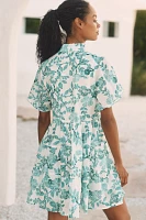 Ro's Garden Vibeka Short-Sleeve Mini Dress