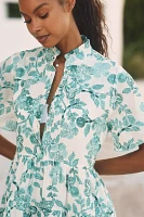 Ro's Garden Vibeka Short-Sleeve Mini Dress