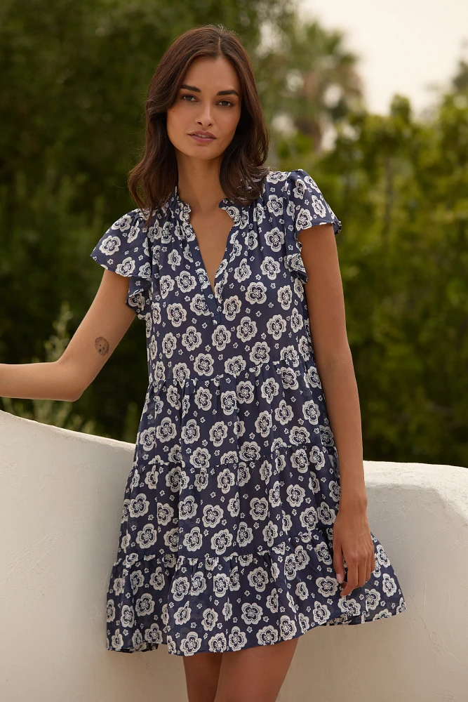 The Shelbie Tiered Mini Dress