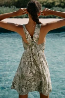 The Piper Bandeau Cutout Mini Dress