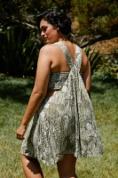 The Piper Bandeau Cutout Mini Dress