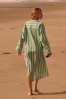 By Anthropologie Long Sleeve Popover Dress