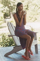 Celandine Striped Knit Midi Dress