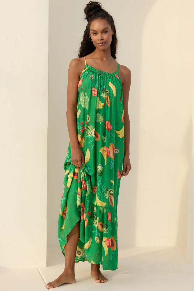 The Malika Gauze Maxi Dress