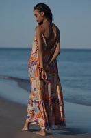 The Malika Gauze Maxi Dress by Celandine