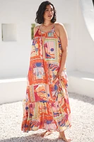 The Malika Gauze Maxi Dress by Celandine