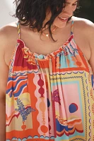 The Malika Gauze Maxi Dress by Celandine