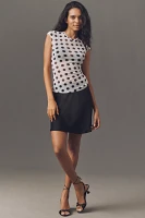 AFRM Nina Power Mesh Short-Sleeve Fitted Tee
