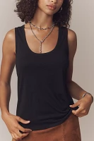 By Anthropologie Easy Scoop Tank