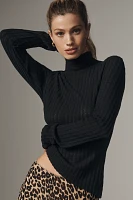 Pilcro Long-Sleeve Turtleneck Knit Layering Top