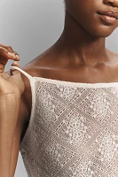 By Anthropologie Sheer Lace Cami