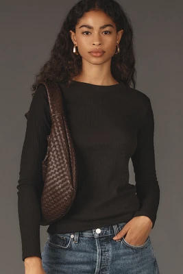 Pilcro Textured Rib Layering Top