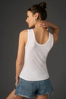 Pilcro Perfect Scoop-Neck Tank