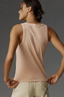 The Sunny Scoop-Neck Tank Top by Pilcro