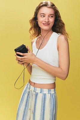 By Anthropologie Scoop-Neck Muscle Tank