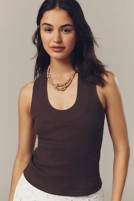 Maeve Scoop-Neck Racerback Tank
