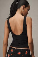 By Anthropologie Scoop-Back Tank