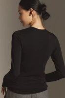 PAPER LABEL Briar Long-Sleeve Top