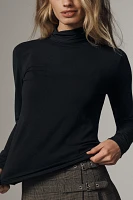 PAPER LABEL Anida Roll-Neck Long-Sleeve Top