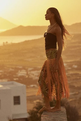 The Sunny Strapless Tube Top by Pilcro