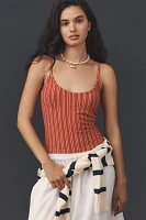 Pilcro Stripe Corset Tank