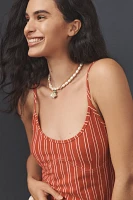 Pilcro Stripe Corset Tank