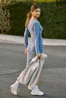 Velvet by Graham & Spencer Beatrix Long-Sleeve Midi Dress