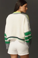 Daily Practice Le Tour Cropped Crew-Neck Sweater