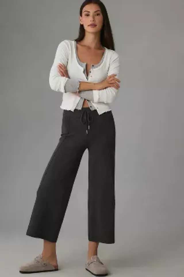 Daily Practice by Anthropologie Wide-Leg Lounge Pants