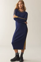 Daily Practice by Anthropologie Long-Sleeve Sporty Sweater Dress