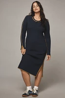 Daily Practice by Anthropologie Long-Sleeve Sporty Sweater Dress