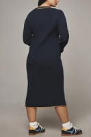 Daily Practice by Anthropologie Long-Sleeve Sporty Sweater Dress