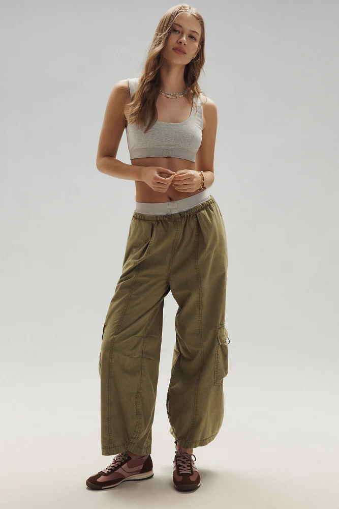 Daily Practice Biennial Wide-Leg Cropped Pants