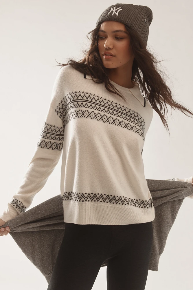 Stateside Fairisle Crewneck Sweater