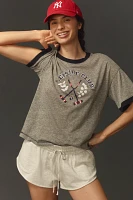 Stateside Graphic Boyfriend Ringer Tee