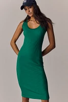 Stateside Luxe Thermal Midi Tank Dress