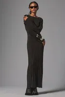 Faithfull Serafia Long-Sleeve Maxi Dress