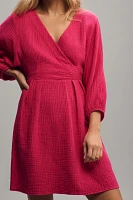 Nation LTD Hedy Long-Sleeve Wrap Dress