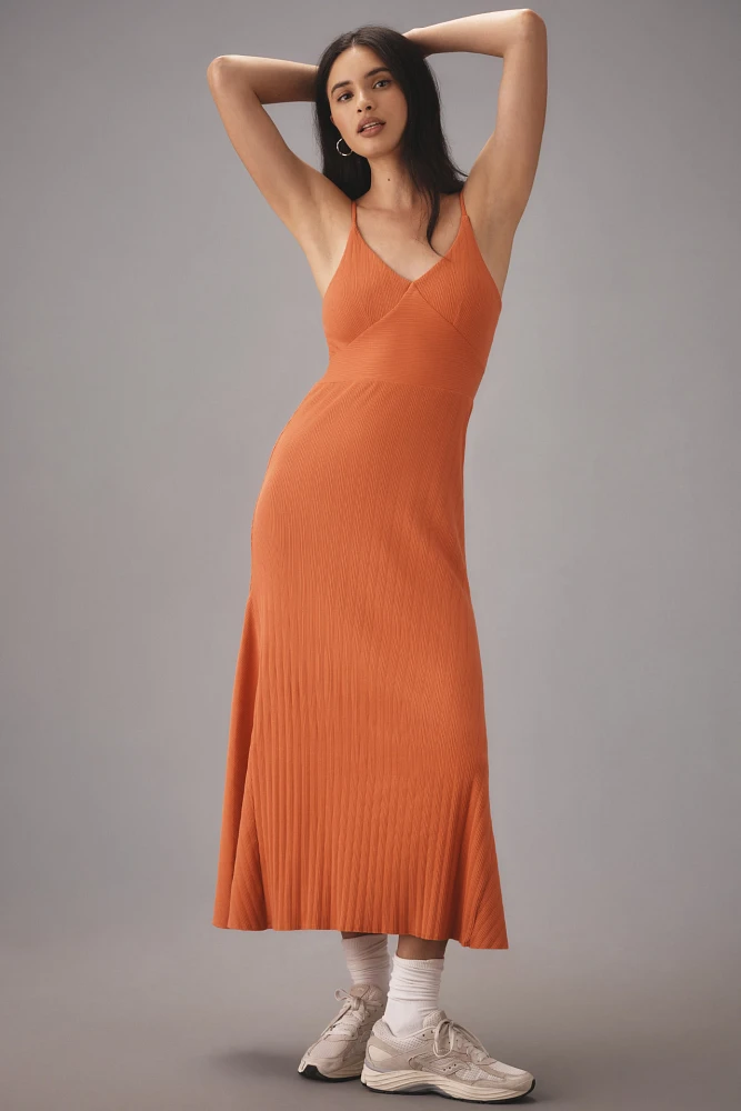 Nation LTD Melani Ribbed Midi Dress