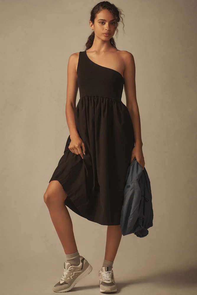 Nation LTD Connie One-Shoulder Midi Dress