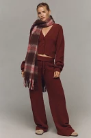 Nation Los Angeles Bo Balloon-Sleeve Cardigan Sweater
