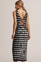 Nation Los Angeles Christy Sleeveless Tie-Dye Midi Dress