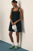 Nation Los Angeles Claribel Poplin Babydoll Mini Dress