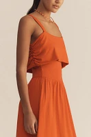 Nation Los Angeles Tamaira Off-The-Shoulder Maxi Dress