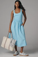 Nation Los Angeles Sadelle Twofer Midi Dress