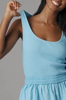 Nation Los Angeles Sadelle Twofer Midi Dress